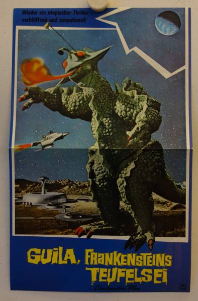 Guilala - The X from Outer Space original small german movie poster